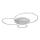 Globo - Ρυθμιζόμενο LED φωτιστικό οροφής LED/70W/230V 2700-6500K Wi-Fi Tuya ματ χρώμιο + τηλεχειριστήριο