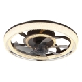 Globo - Ρυθμιζόμενο LED οροφής ανεμιστήρας LED/30W/230V 2700-6000K + τηλεχειριστήριο