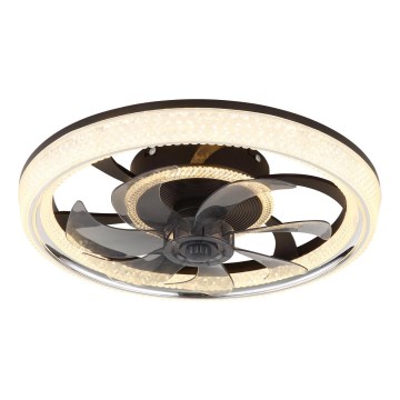 Globo - Ρυθμιζόμενο LED οροφής ανεμιστήρας LED/30W/230V 2700-6000K + τηλεχειριστήριο