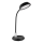 Globo - Ρυθμιζόμενο επιτραπέζιο φωτιστικό με έλεγχο αφής LED/12W/230V 3000/4000/6500K μαύρο