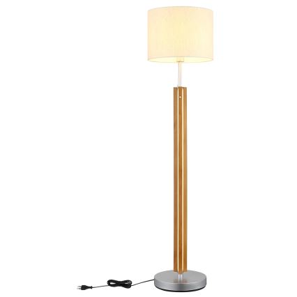 Globo - Ρυθμιζόμενο επιδαπέδιο φωτιστικό LED/21W/230V + 1xE27/25W