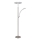 Globo - Ρυθμιζόμενο επιδαπέδιο φωτιστικό LED/40W/230V + LED/5,5W 2700/4000/6000K ματ χρώμιο