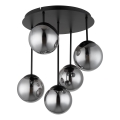 Globo - Επικαθήμενο φωτιστικό οροφής 5xE14/25W/230V μαύρο