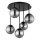 Globo - Επικαθήμενο φωτιστικό οροφής 5xE14/25W/230V μαύρο