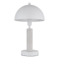 Globo - Επιτραπέζιο φωτιστικό 1xE14/40W/230V λευκό