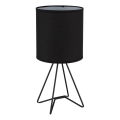 Globo - Επιτραπέζιο φωτιστικό 1xE14/40W/230V μαύρο