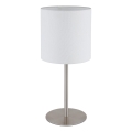Globo - Επιτραπέζιο φωτιστικό 1xE27/40W/230V λευκό