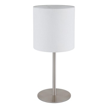 Globo - Επιτραπέζιο φωτιστικό 1xE27/40W/230V λευκό