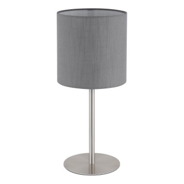 Globo - Επιτραπέζιο φωτιστικό 1xE27/40W/230V γκρι