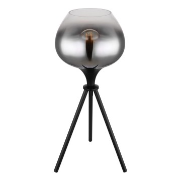 Globo - Επιτραπέζιο φωτιστικό 1xE27/40W/230V μαύρο