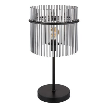 Globo - Επιτραπέζιο φωτιστικό 1xE27/60W/230V Ø 30 εκ. μαύρο