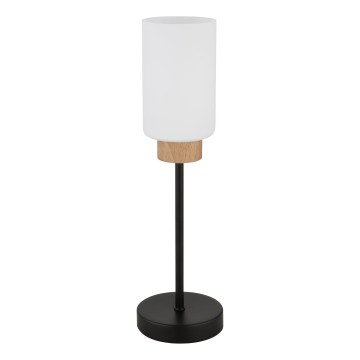 Globo - Επιτραπέζιο φωτιστικό 1xE27/60W/230V μαύρο/λευκό