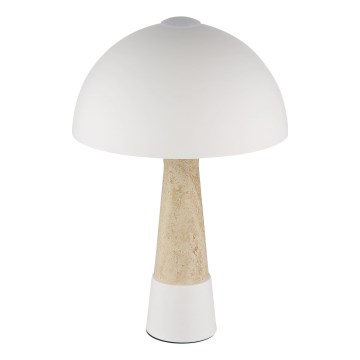 Globo - Επιτραπέζιο φωτιστικό 1xE27ILLU/40W/230V εκρού