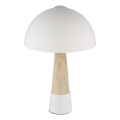 Globo - Επιτραπέζιο φωτιστικό 1xE27ILLU/40W/230V μπεζ