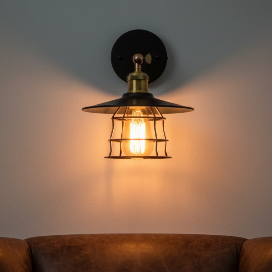 Globo - Επιτοίχιο φωτιστικό 1xE27/60W/230V