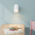 Globo - Επιτοίχιο φωτιστικό spot 1xGU10/25W/230V λευκό