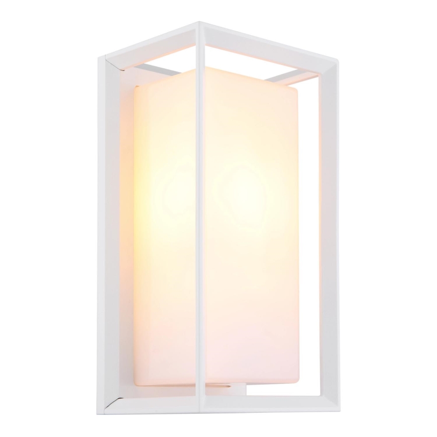 Globo - Επιτοίχιο φωτιστικό εξωτερικού χώρου 1xE27/60W/230V IP44 λευκό