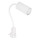 Globo - Επιτοίχιο σποτ με βύσμα 1xGU10/35W/230V λευκό