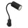 Globo - Επιτοίχιο σποτ με βύσμα για πρίζα 1xGU10/35W/230V μαύρο