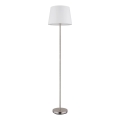 Globo - Επιδαπέδιο φωτιστικό 1xE27/40W/230V λευκό/ματ χρώμιο