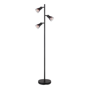 Globo - Επιδαπέδιο φωτιστικό 3xE14/25W/230V μαύρο