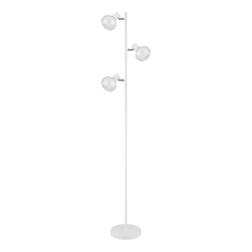 Globo - Επιδαπέδιο φωτιστικό 3xE14/40W/230V λευκό
