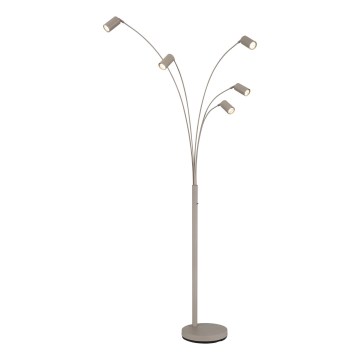 Globo - Επιδαπέδιο φωτιστικό 5xGU10/35W/230V μπεζ