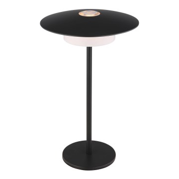 Globo - Εξωτερικό επαναφορτιζόμενο επιτραπέζιο φωτιστικό LED αφής LED/3W/3,7V 1800/2700/3000K IP44 1800 mAh μαύρο