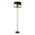 Globo - Επιδαπέδιο φωτιστικό 1xE27/60W/230V διάμετρος 35 cm μαύρο/χρυσό