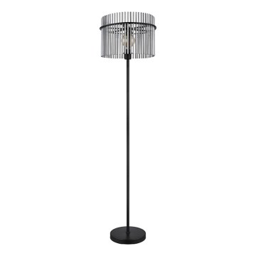 Globo - Επιδαπέδιο φωτιστικό 1xE27/60W/230V μαύρο