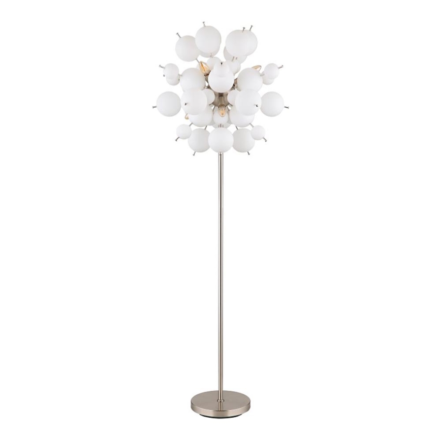 Globo - Επιδαπέδιο φωτιστικό 6xE14/25W/230V λευκό