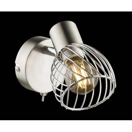 Globo - Επιτοίχιο φωτιστικό με 1 λάμπα E14/40W/230V