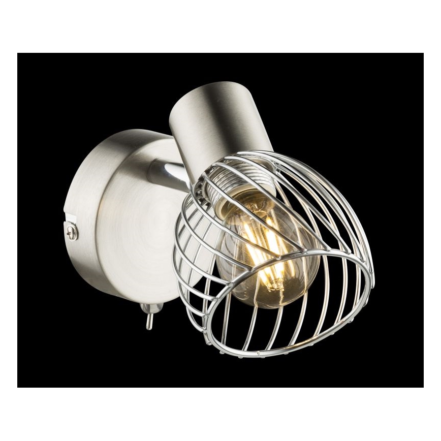 Globo - Επιτοίχιο φωτιστικό με 1 λάμπα E14/40W/230V