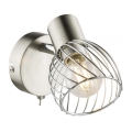 Globo - Επιτοίχιο φωτιστικό με 1 λάμπα E14/40W/230V