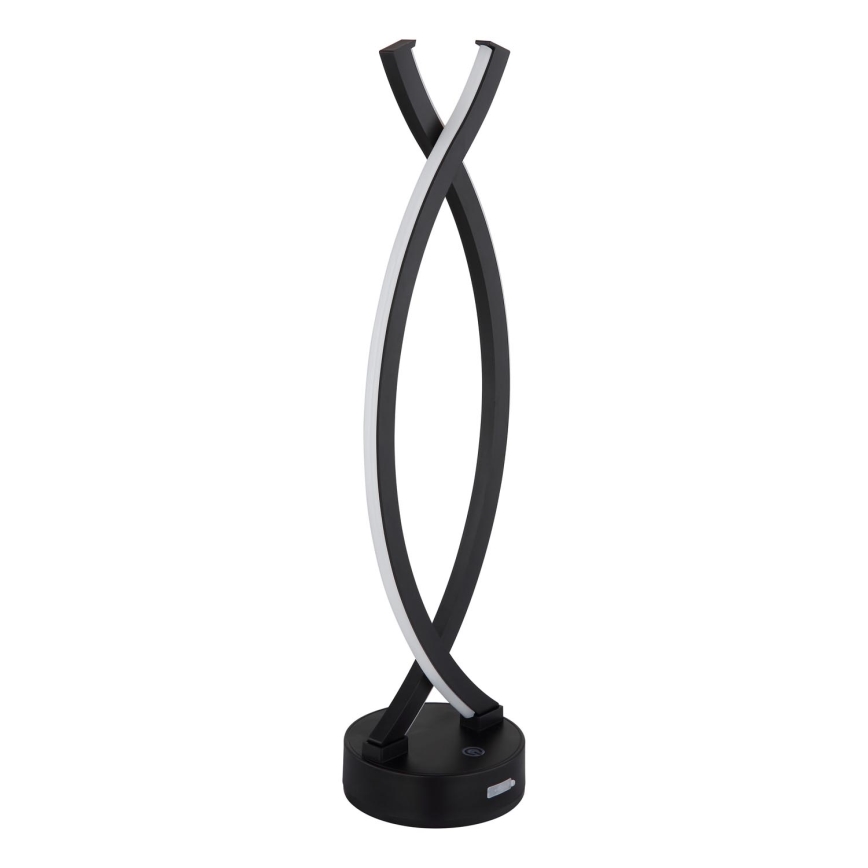 Globo - Επιτραπέζια λάμπα αφής dimming LED LED/1W/3,7V 3000K 1800 mAh USB μαύρο