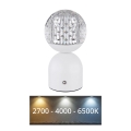 Globo - Επιτραπέζια λάμπα αφής dimming LED LED/2W/5V 2700/4000/65000K 1800 mAh λευκό