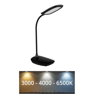 Globo - Επιτραπέζια λάμπα αφής dimming LED LED/9W/230V 3000K/4000K/6500K CRI 90 μαύρο