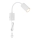 Globo - Ευέλικτο επιτοίχιο φωτιστικό 1xGU10/25W/230V λευκό