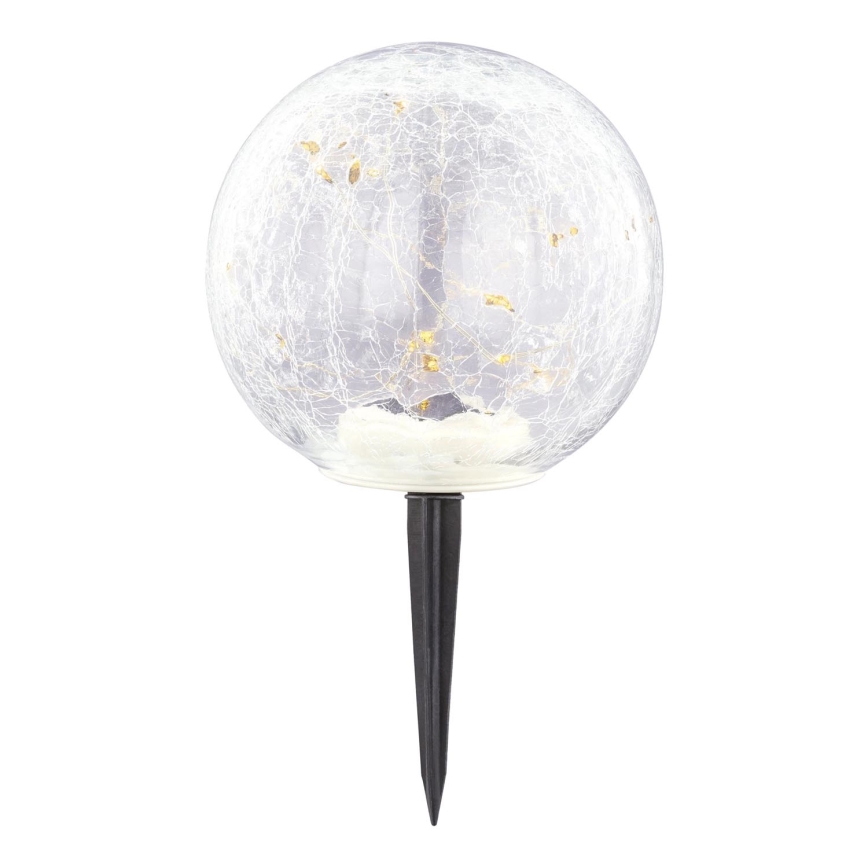 Globo - Ηλιακή λάμπα LED 15xLED/0,06W/3,2V διάμετρος 15 cm IP44