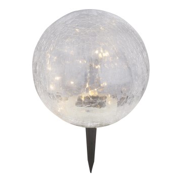 Globo - Ηλιακή λάμπα LED 20xLED/0,06W/3,2V διάμετρος 19,5 cm IP44