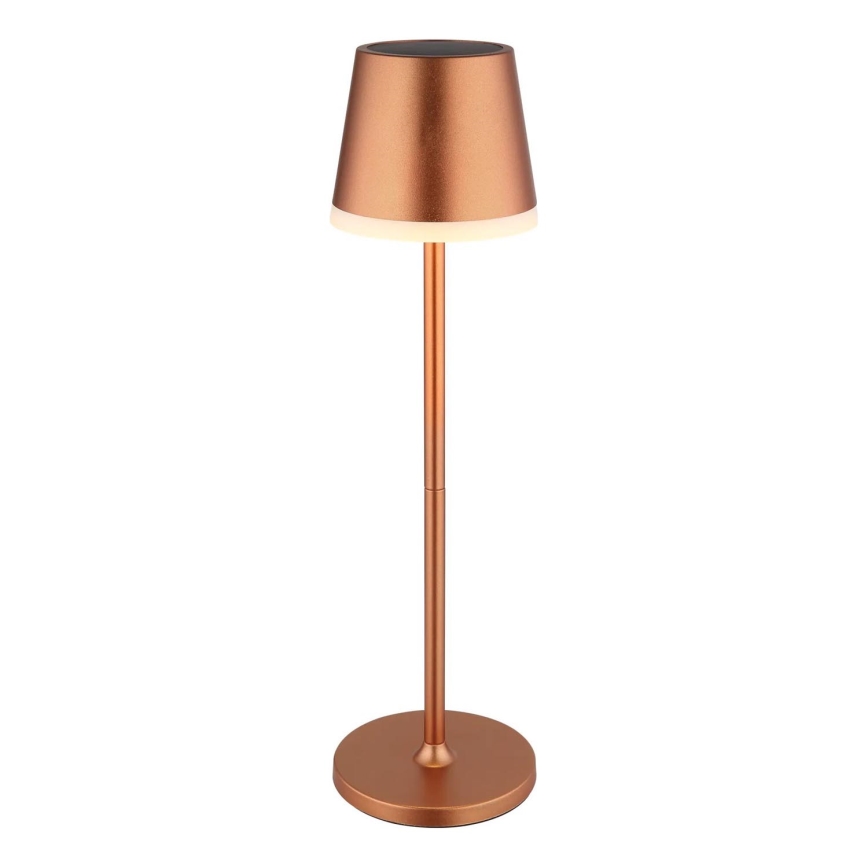 Globo - Ηλιακό φωτιστικό LED LED/0,6W/3V 3000K IP44 1200 mAh χαλκός