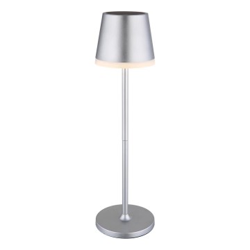 Globo - Ηλιακό φωτιστικό LED LED/0,6W/3V 3000K IP44 ματ χρώμιο