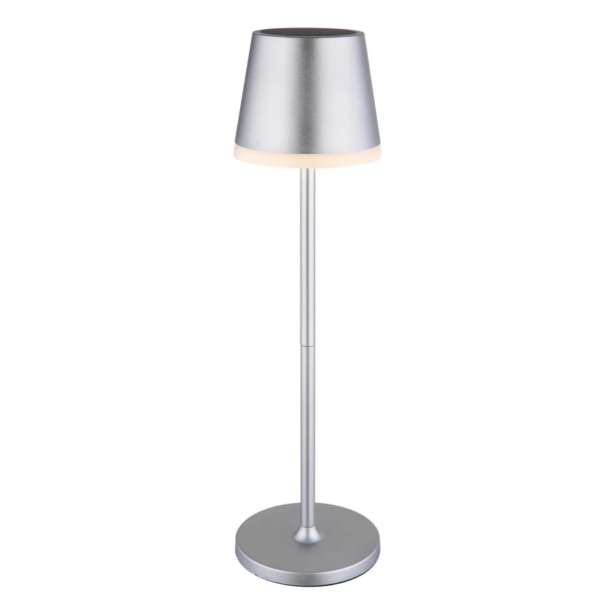 Globo - Ηλιακό φωτιστικό LED LED/0,6W/3V 3000K IP44 ματ χρώμιο
