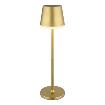 Globo - Ηλιακό φωτιστικό LED LED/0,6W/3V 3000K IP44 χρυσό