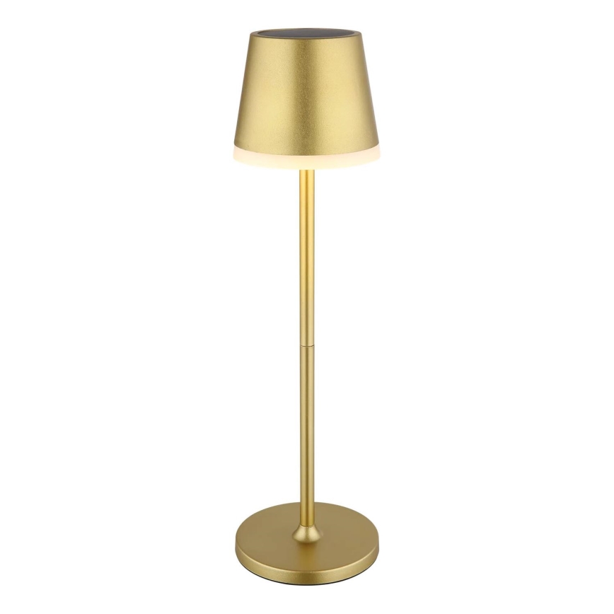 Globo - Ηλιακό φωτιστικό LED LED/0,6W/3V 3000K IP44 χρυσό