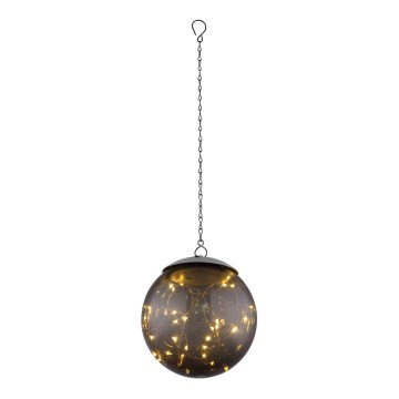 Globo - Ηλιακό φωτιστικό LED σε αλυσίδα 20xLED/0,06W/1,2V διάμ. 15 εκ. IP44 600 mAh