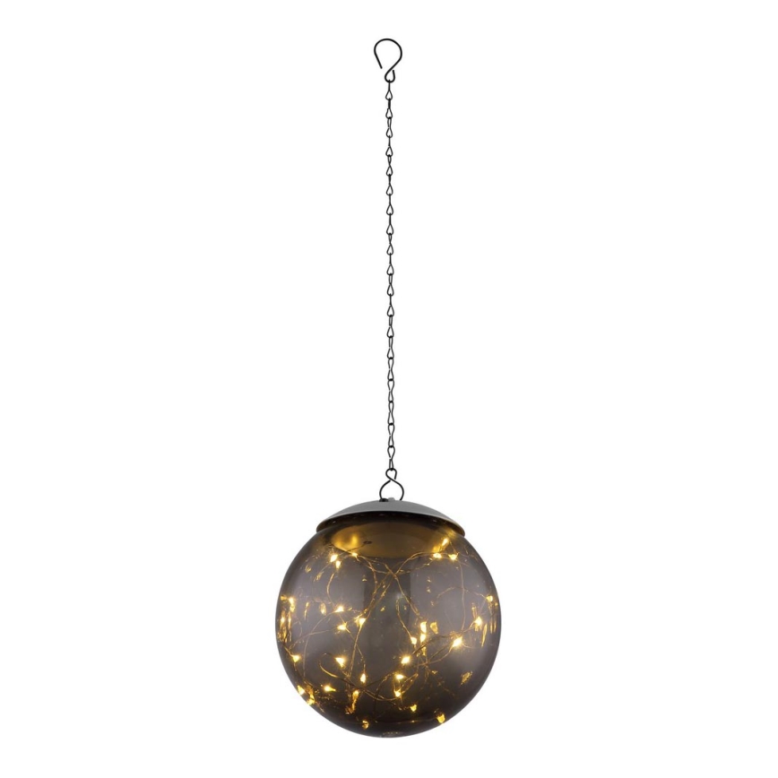 Globo - Ηλιακό φωτιστικό LED σε αλυσίδα 20xLED/0,06W/1,2V διάμ. 15 εκ. IP44 600 mAh