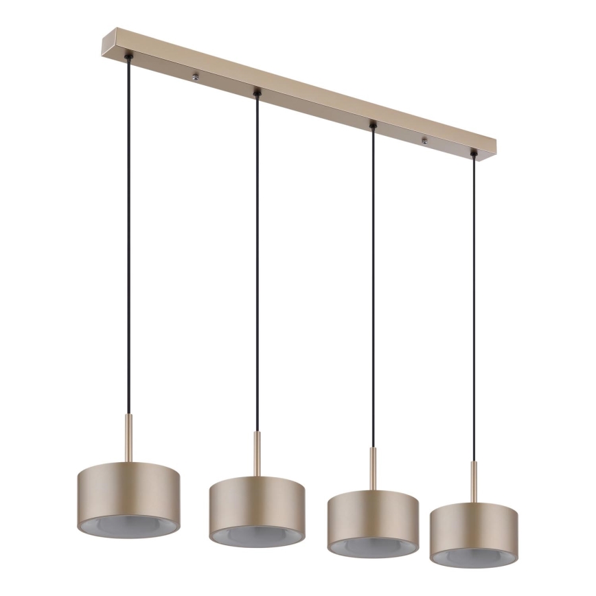 Globo - Κρεμαστό φωτιστικό LED με καλώδιο LED/40W/230V 3000K ορείχαλκος