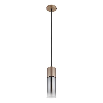 Globo - Κρεμαστό φωτιστικό με καλώδιο 1xE27/25W/230V, μπρονζέ, διάμ. 10,5 εκ.