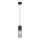 Globo - Κρεμαστό φωτιστικό οροφής 1xE27/25W/230V διάμετρος 10,5 cm μαύρο